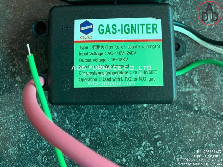 กล่องสปาร์คแก๊ส ใช้กับเตาแก๊ส,เตาฟู่(1)